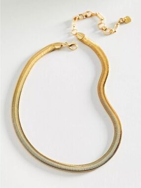 Anthropology Snake Necklace